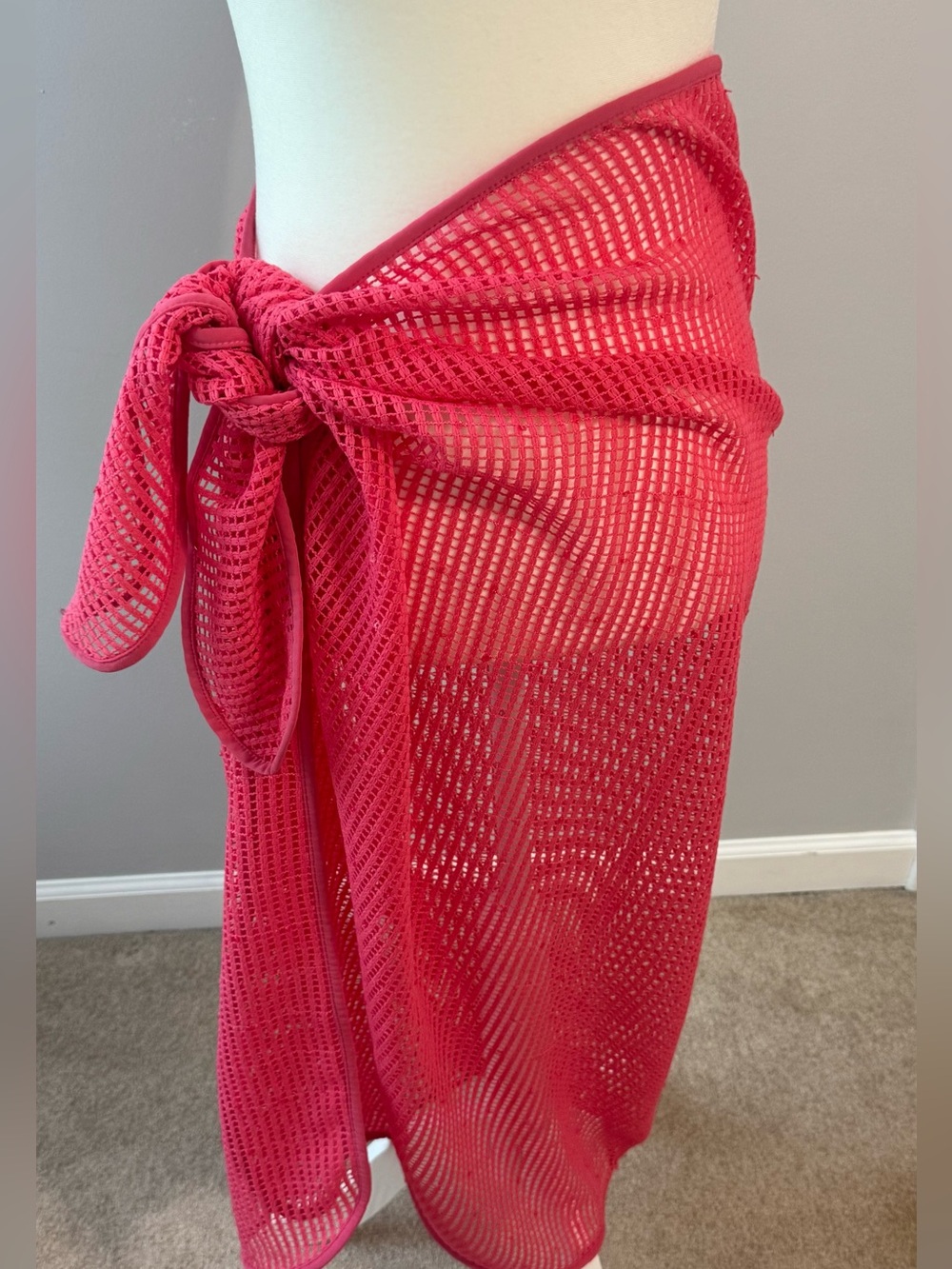 MIDI Net Sargon Pink Summer Swim